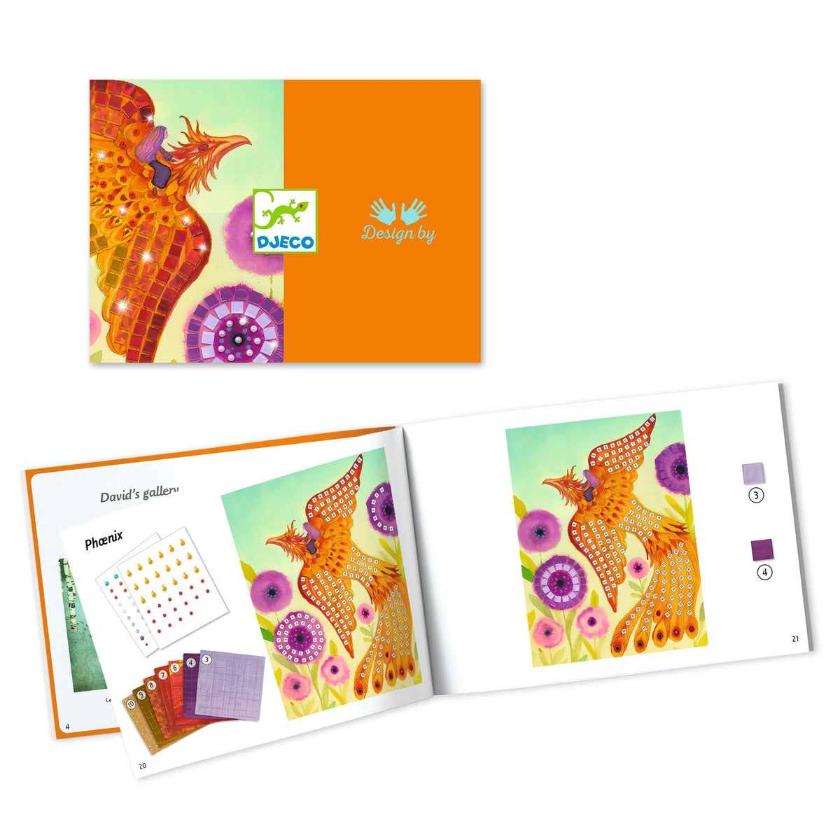 יצירה מוזאיקה - יצורים פנטסטיים