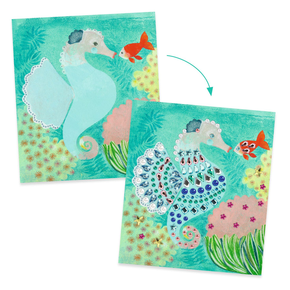 יצירה - אבנים יפות  עולם המים Default Title