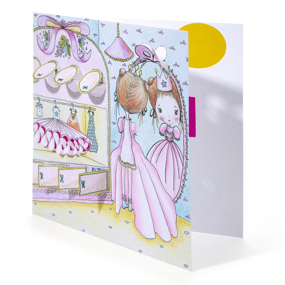 יצירה - צביעה והצצה הדלתות הקטנות של פופי