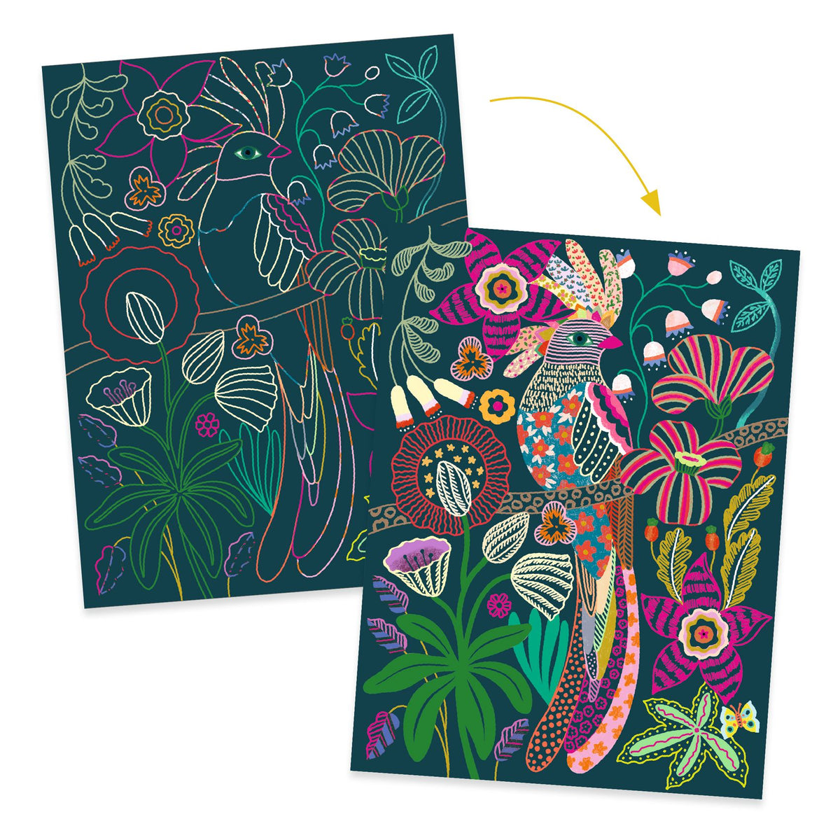 יצירה חריטה - רוקו ניאון