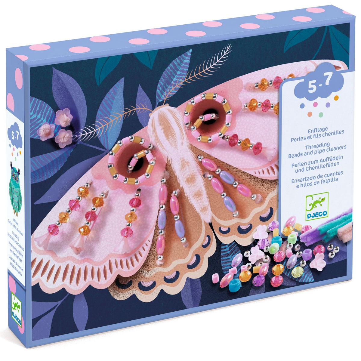 יצירה  חרוזים - להאיר את חיות הלילה