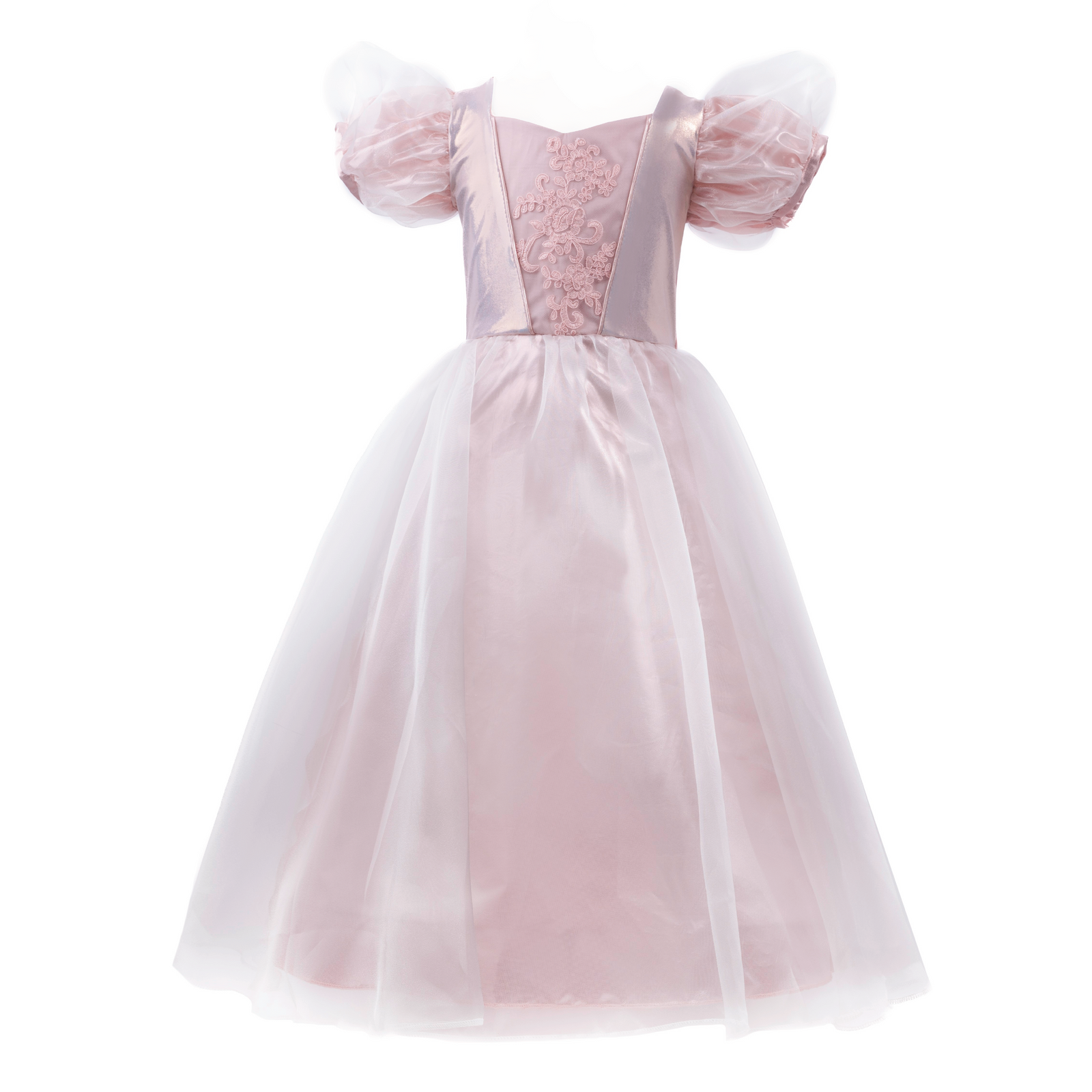 תחפושת 3/4 - שמלת נסיכה מהודרת פלטיניום