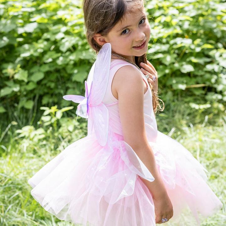 תחפושת 4/6 - פרפר מרפרף  ורוד( חצאית וכנפיים)