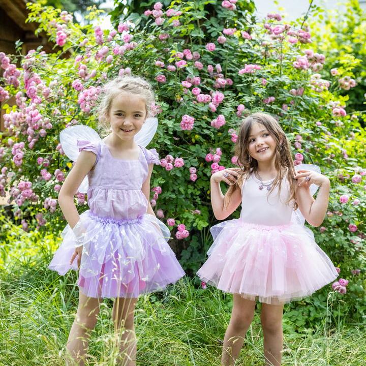 תחפושת 4/6 - פרפר מרפרף  ורוד( חצאית וכנפיים)