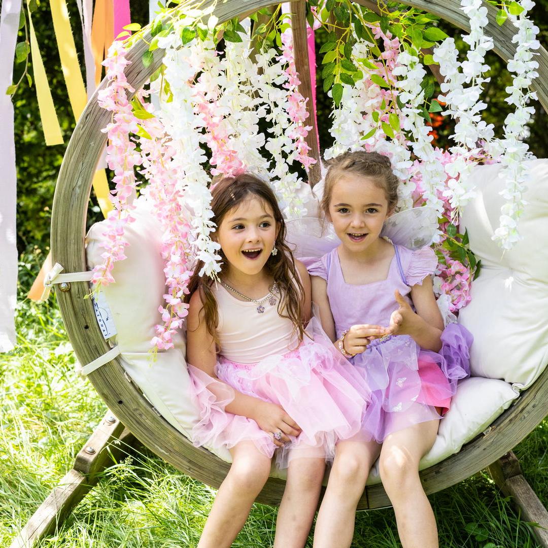 תחפושת 4/6 - פרפר מרפרף  ורוד( חצאית וכנפיים)