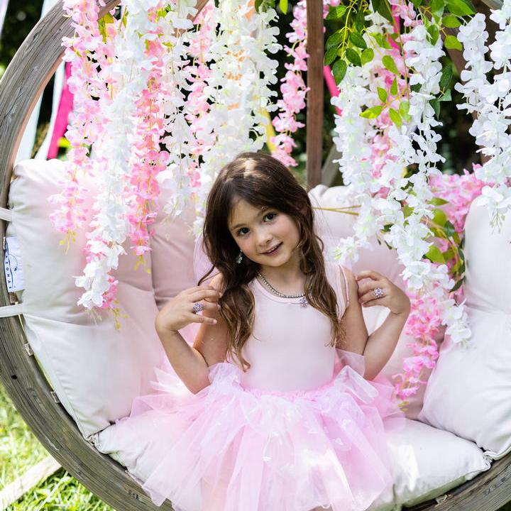 תחפושת 4/6 - פרפר מרפרף  ורוד( חצאית וכנפיים)