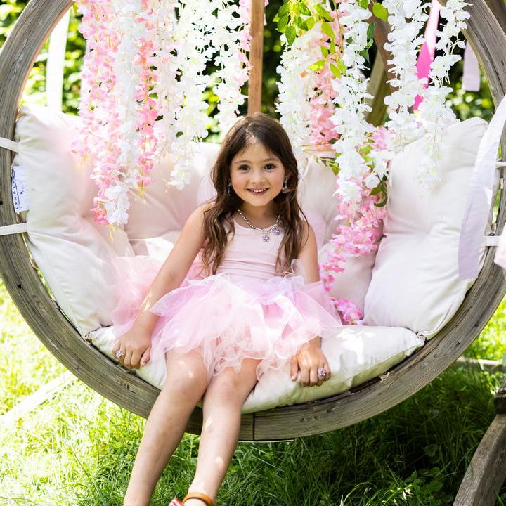 תחפושת 4/6 - פרפר מרפרף  ורוד( חצאית וכנפיים)