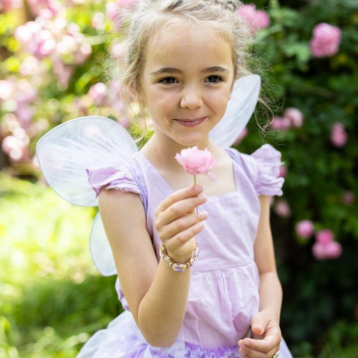 תחפושת 4/6 - פרפר מרפרף  סגול( חצאית וכנפיים)