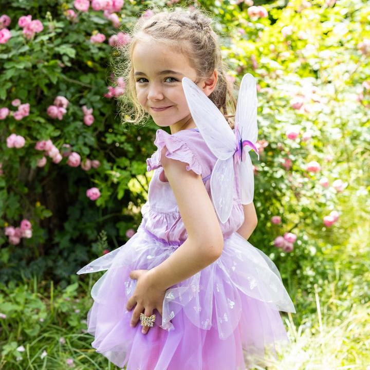 תחפושת 4/6 - פרפר מרפרף  סגול( חצאית וכנפיים)