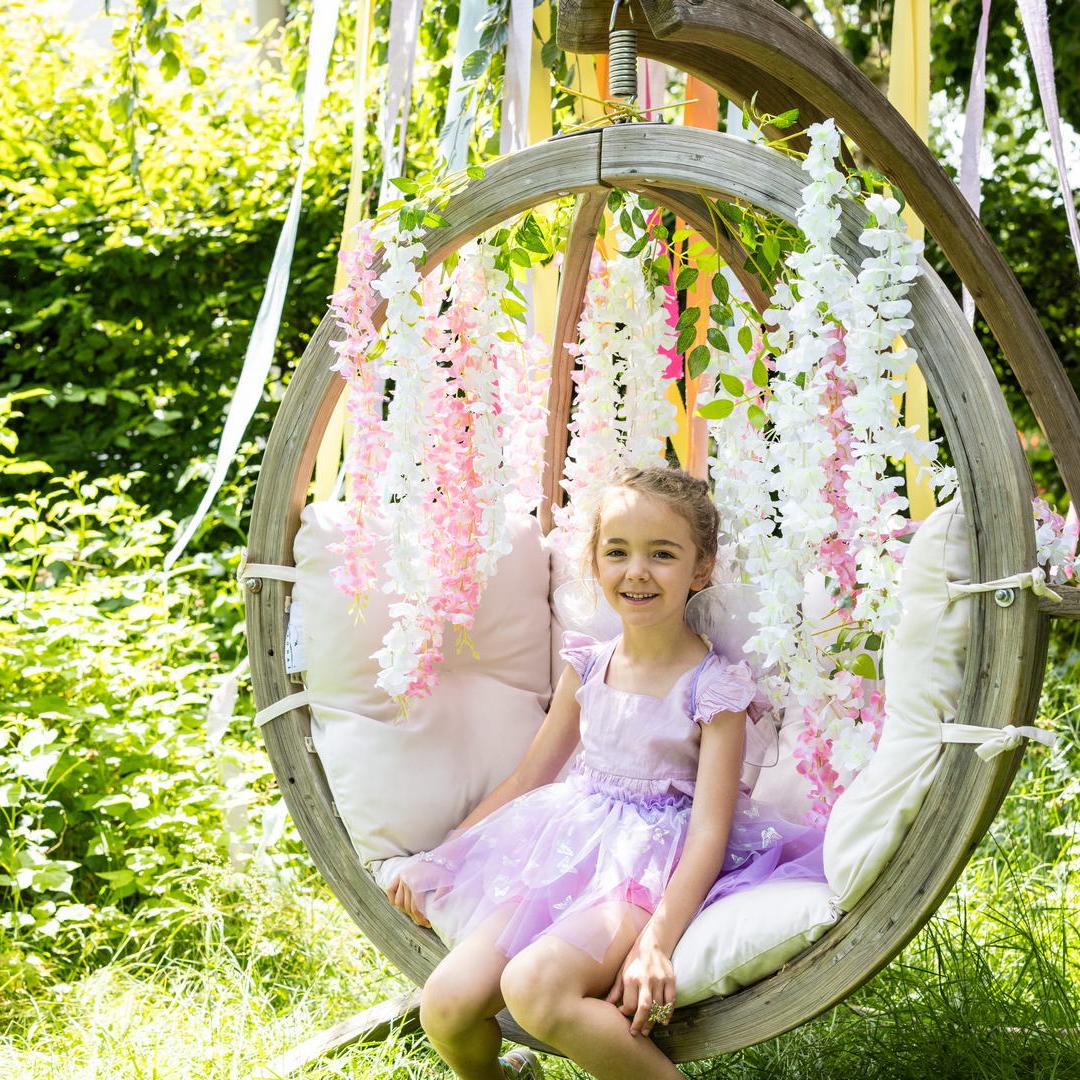 תחפושת 4/6 - פרפר מרפרף  סגול( חצאית וכנפיים)