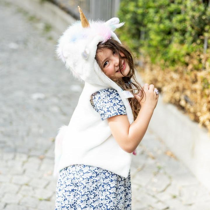 תחפושת ליום יום 3/4 - חד קרן ( אפודה)