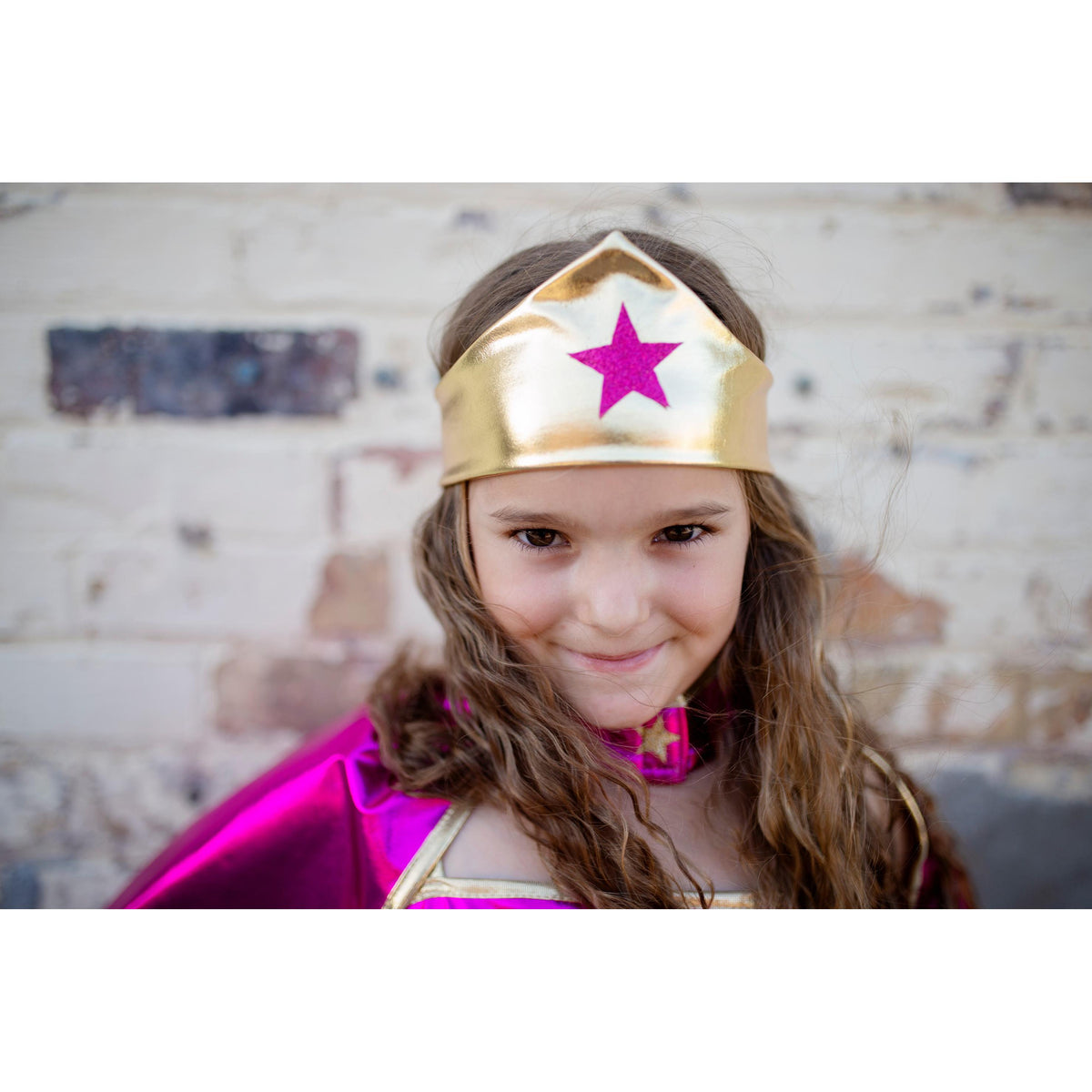 תחפושת 5-6 -  שמלת סופרעל  כוכב  + סרט ראש