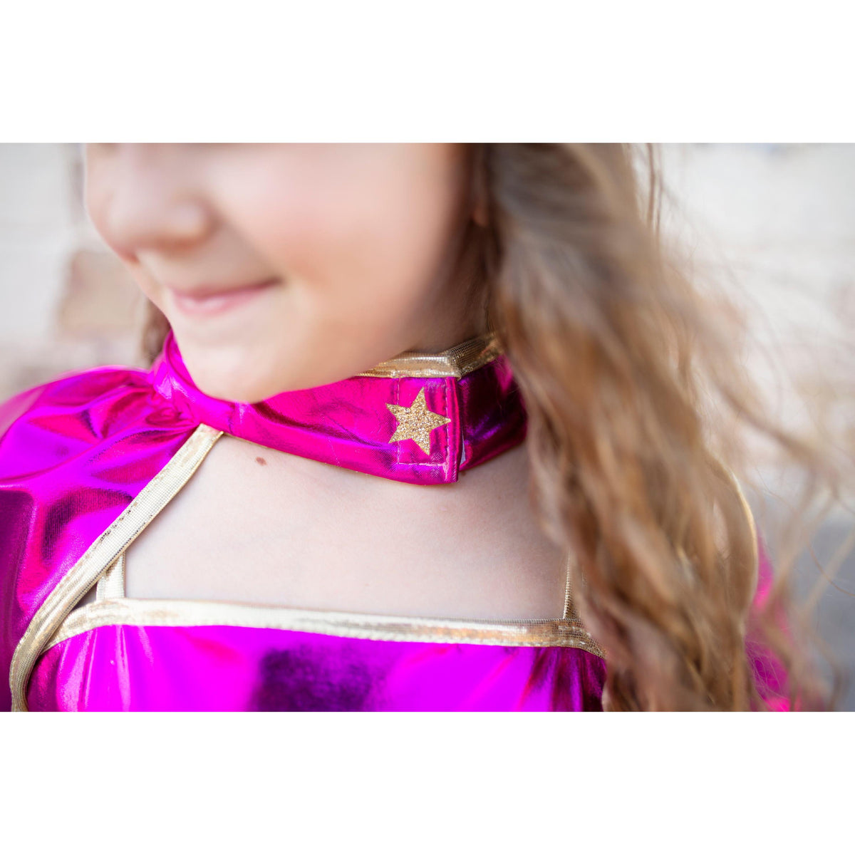 תחפושת 5-6 -  שמלת סופרעל  כוכב  + סרט ראש