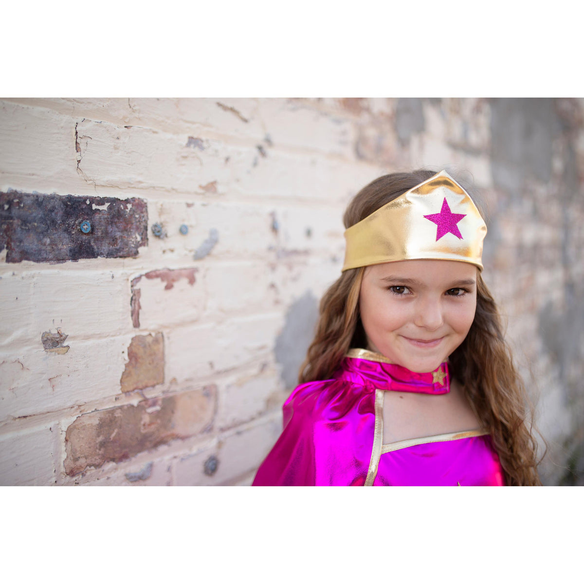 תחפושת 5-6 -  שמלת סופרעל  כוכב  + סרט ראש