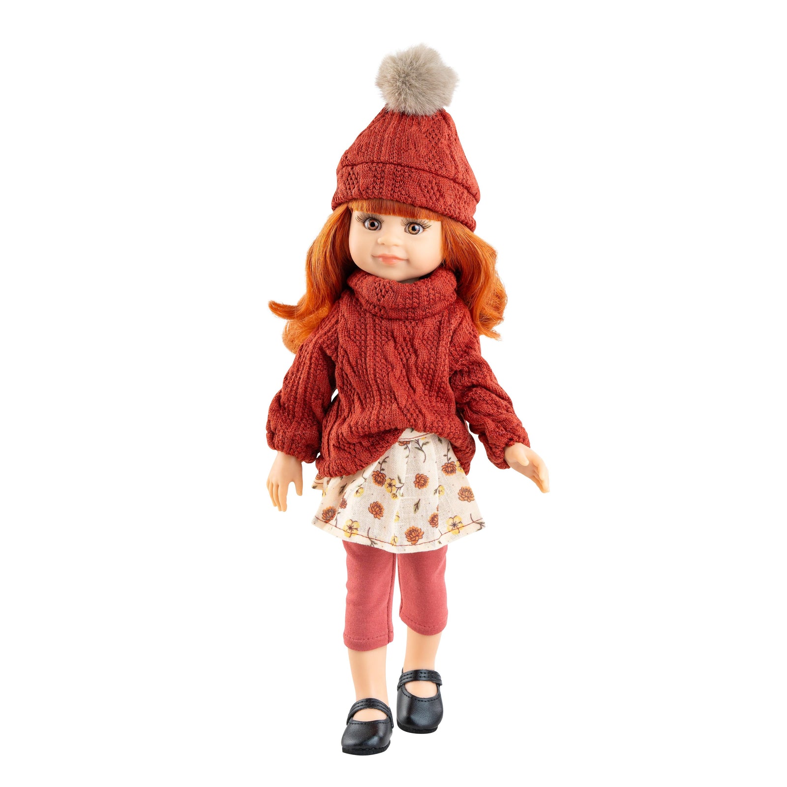 בובה - קליאו כובע צמר עם פונפון