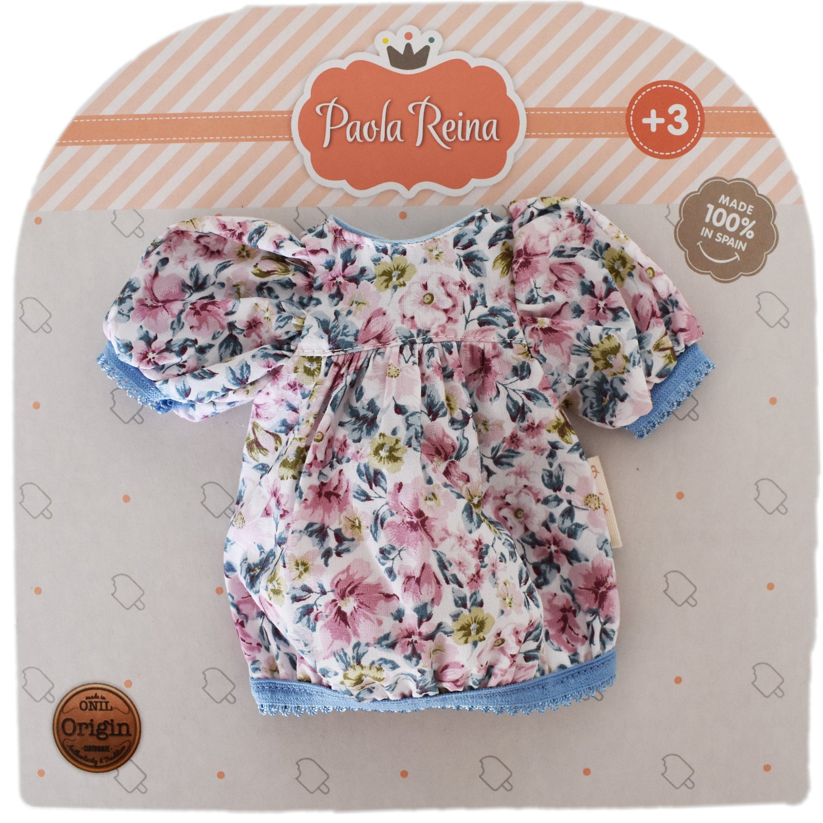 בובה - בגד  32  סמ פרחונית Default Title