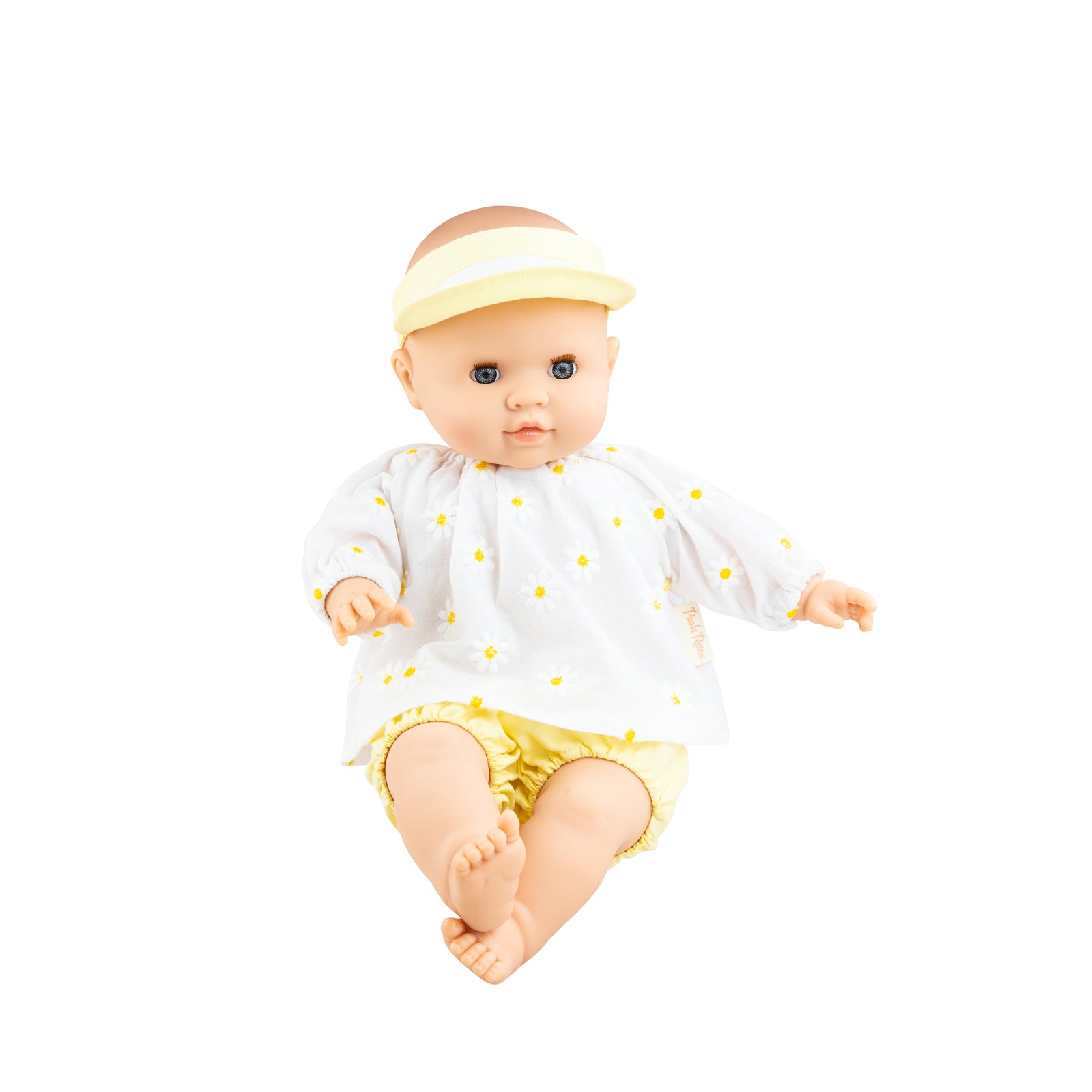 בובה - אלברטה לבנה עם םרחים