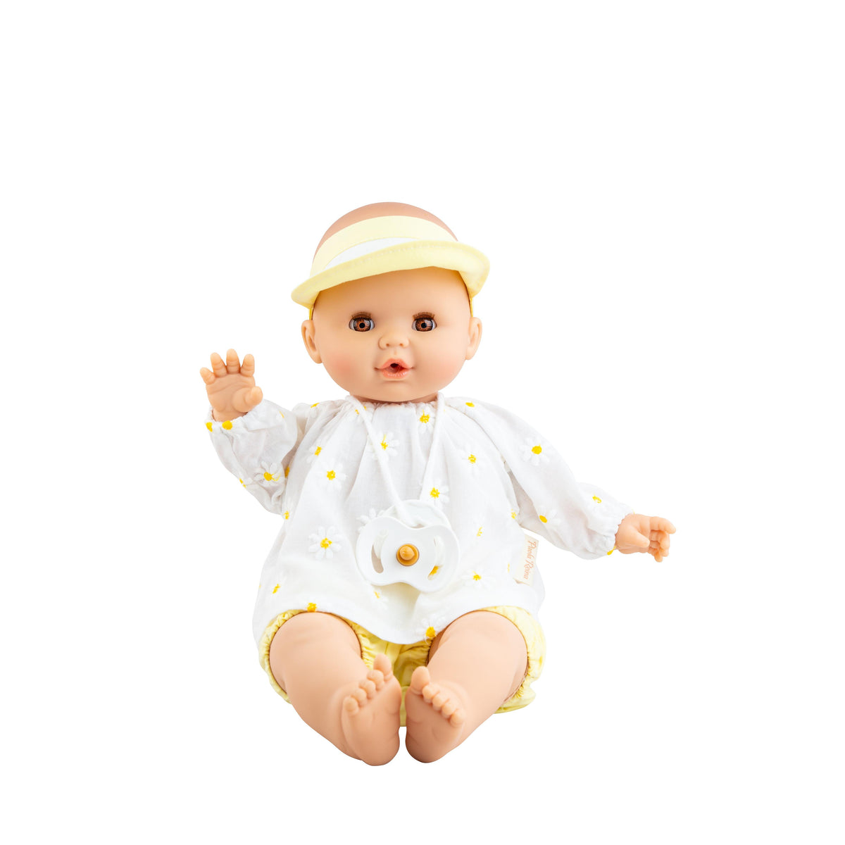 בובה - סוניה חולצה לבנה פרחים