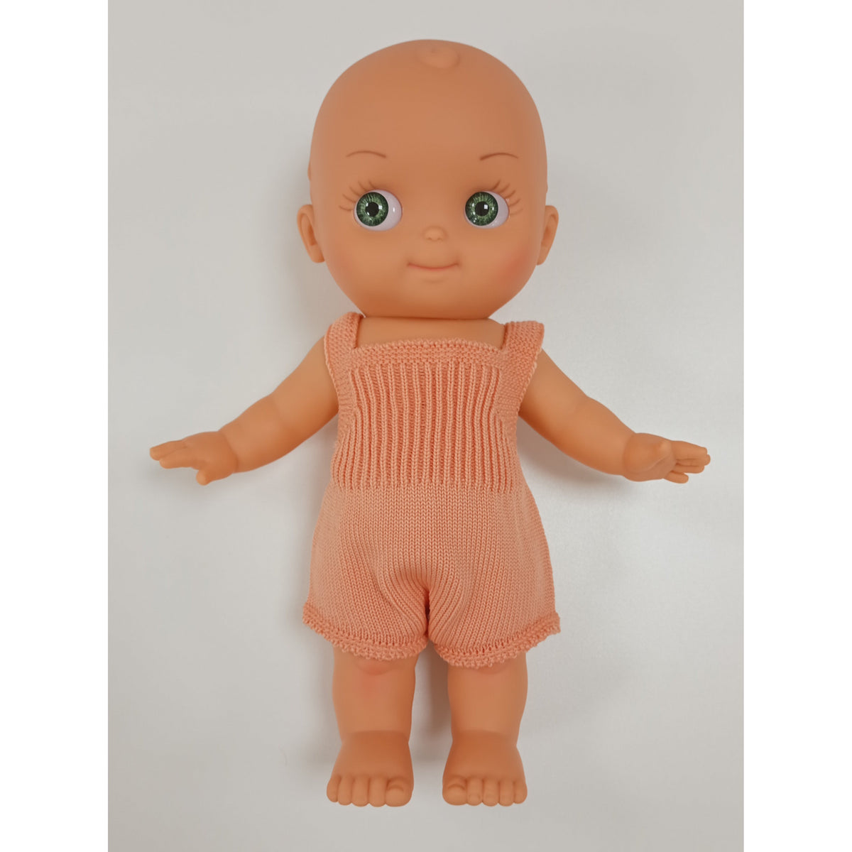 בובה - פאנצ&#39;ה   פיג&#39;מה  ורודה עיניים ירוקות