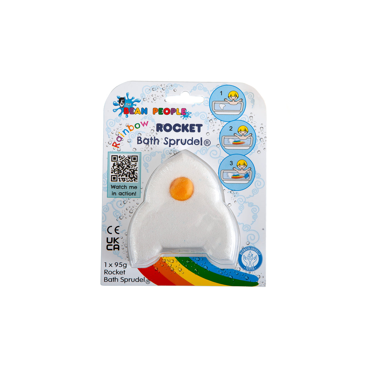 צבעי מים - טיל צבעוני