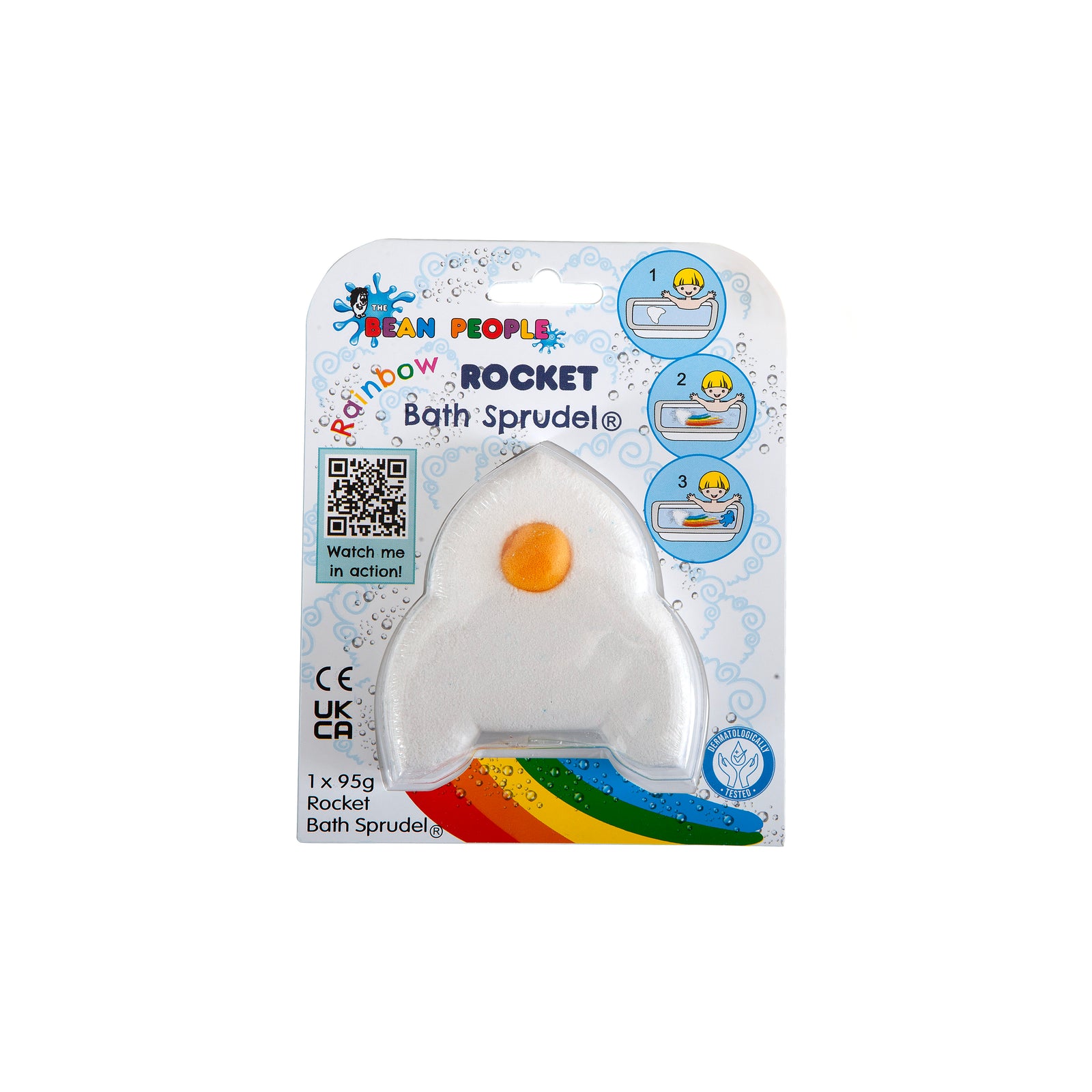 צבעי מים - טיל צבעוני