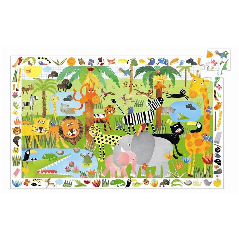 פאזל מסגרת 35 - ג'ונגל