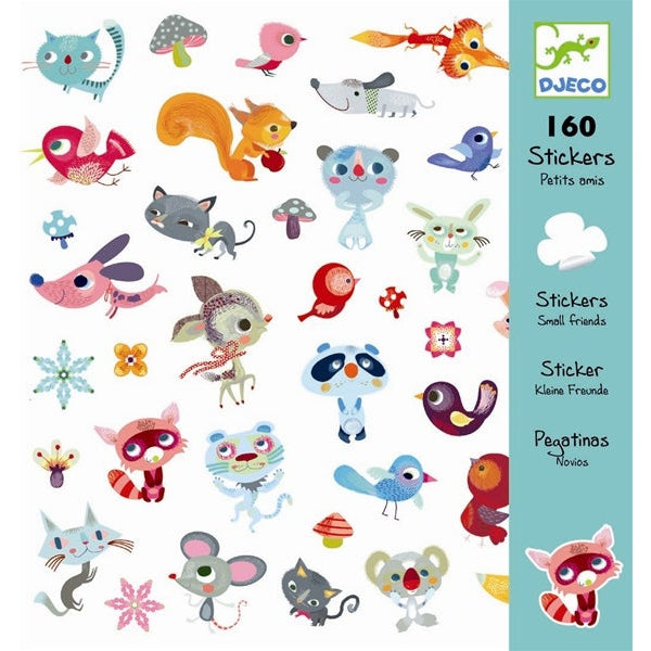 יצירה - 160 מדבקות קטנות