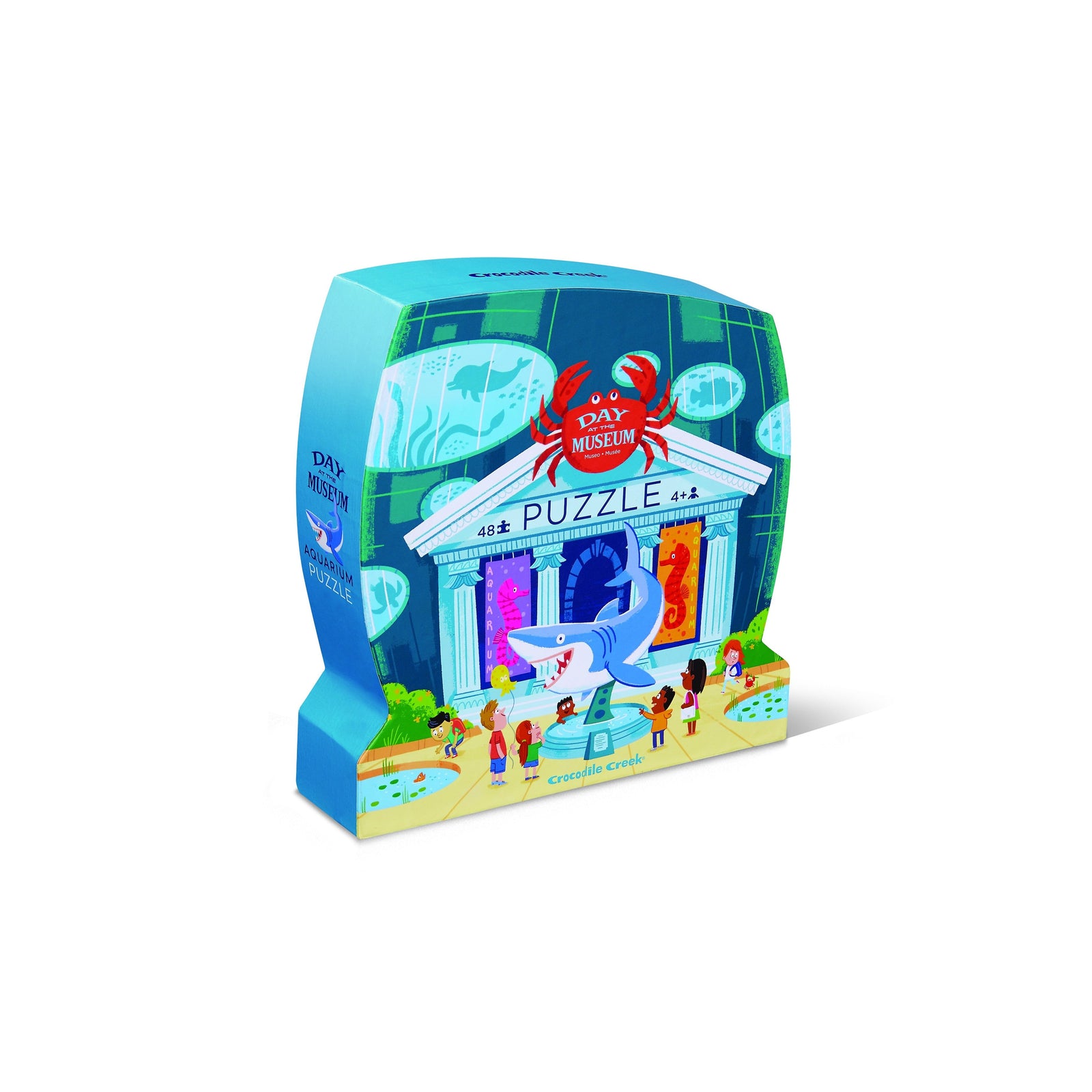 פאזל 48 חלקים - יום במוזיאון אקווריום