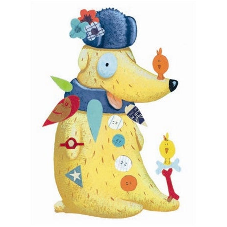 יצירה - מדבקות אריה