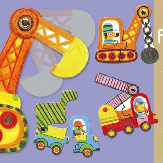 פאזל-מכוניות בתנועה