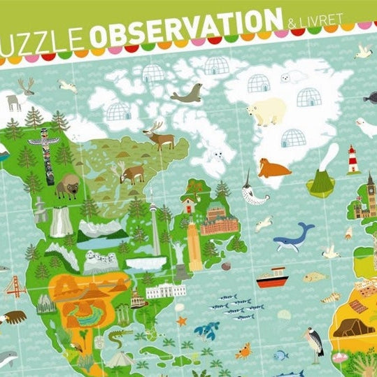 פאזל חוברת 200-מקום בעולם