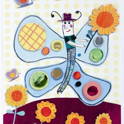 יצירה-קולאז&#39;-ג&#39;ירפה