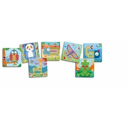 מוזאיקה - כפתורים חיות