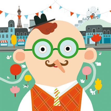 יצירה - תמונות ממדבקות פרצופים