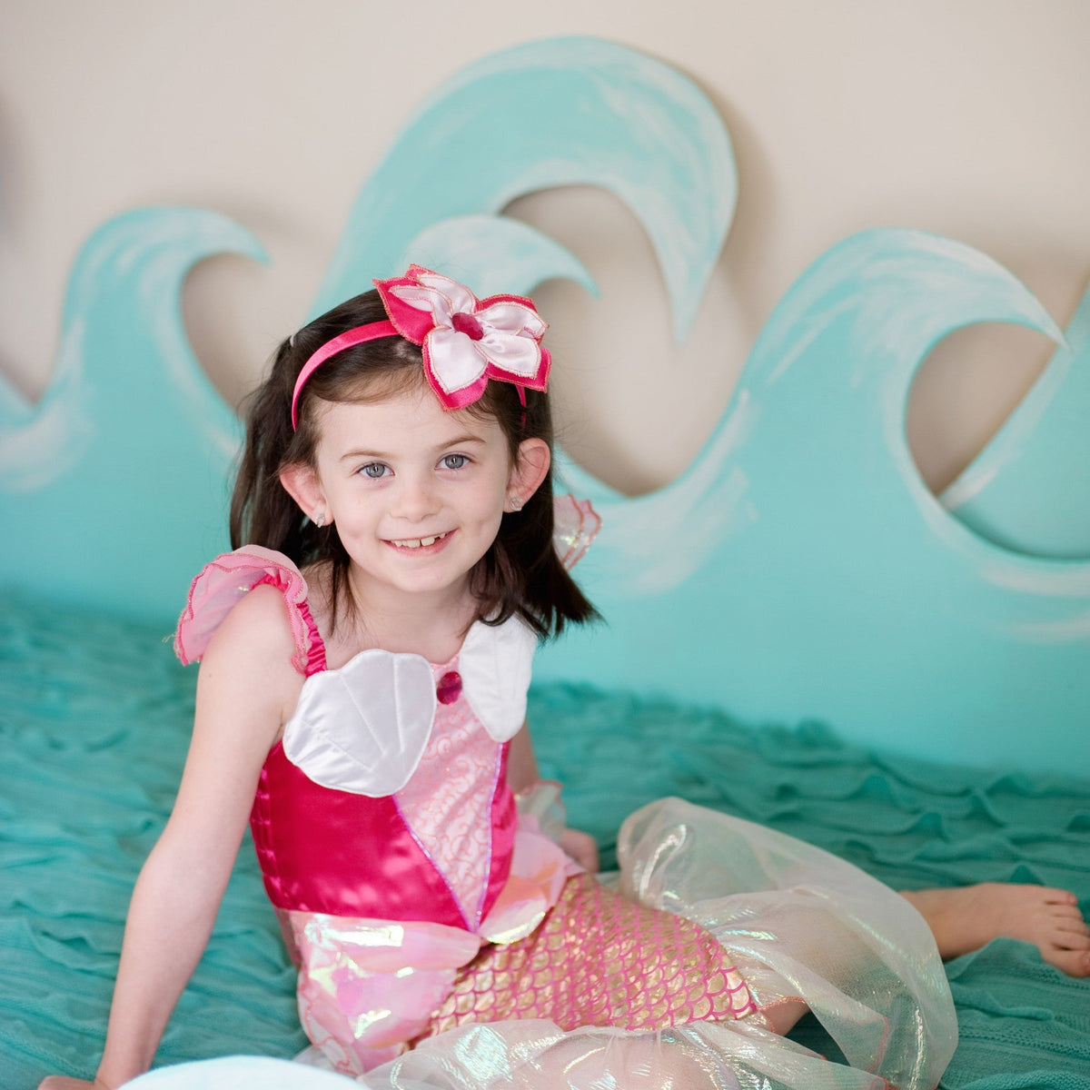 תחפושת 5/6 - בת הים ורודה כולל סרט