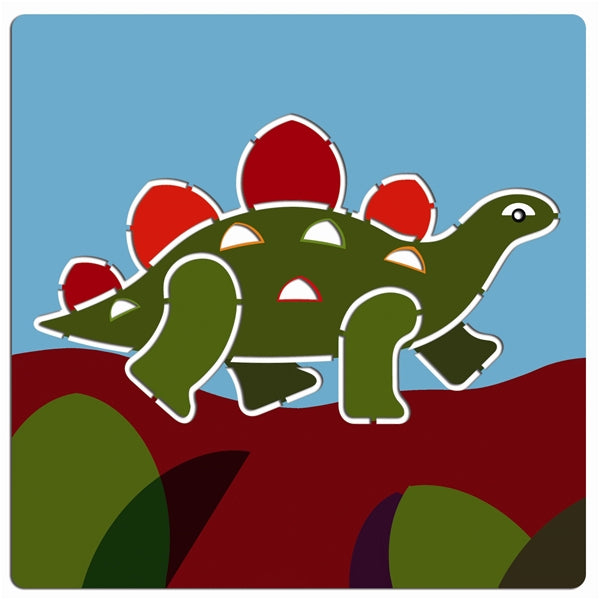 יצירה - שבלונות דינוזאורים