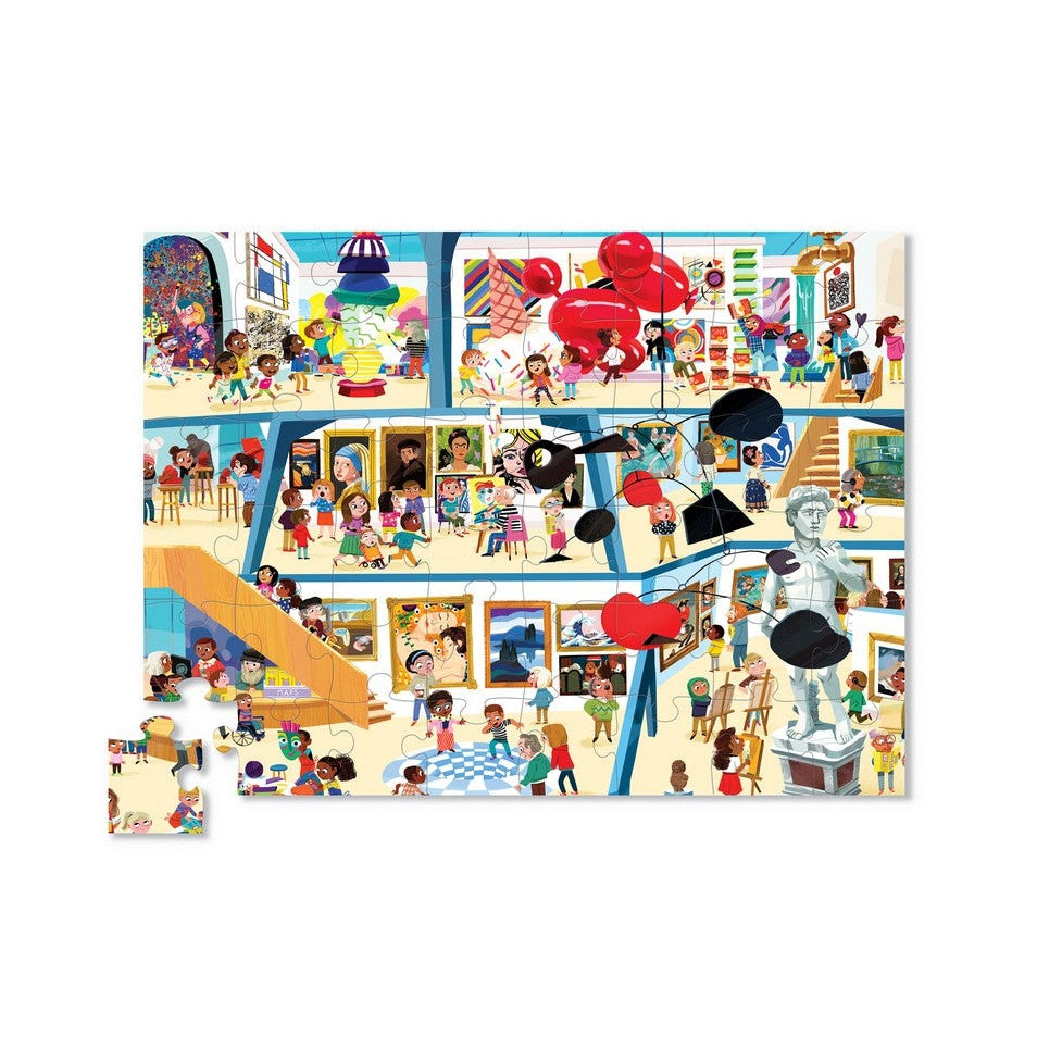 פאזל 48 חלקים - יום במוזיאון המדע