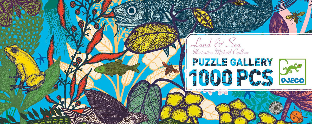 פאזל גלריה 1000- ים יבשה