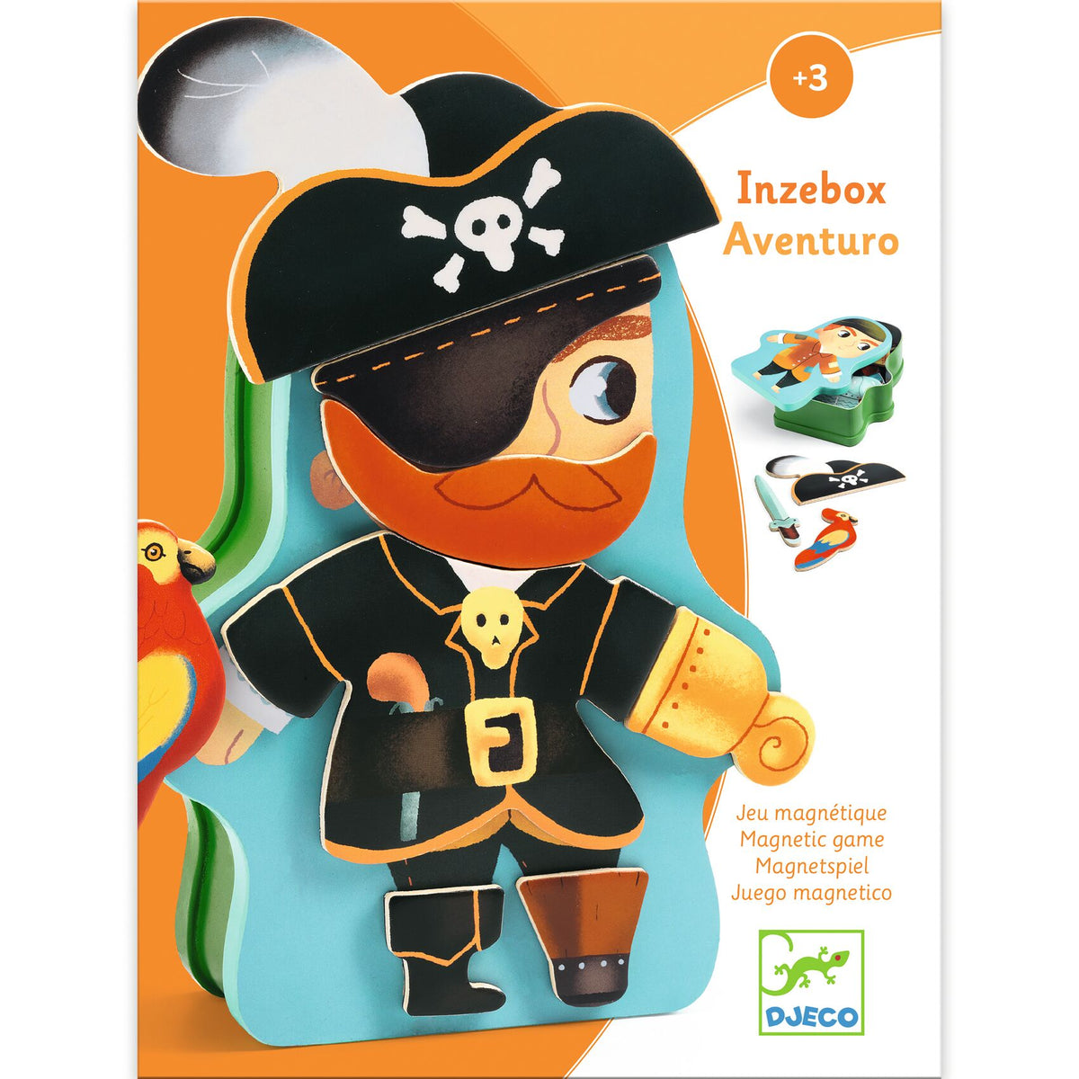 מגנטים בקופסת מתכת - דמויות