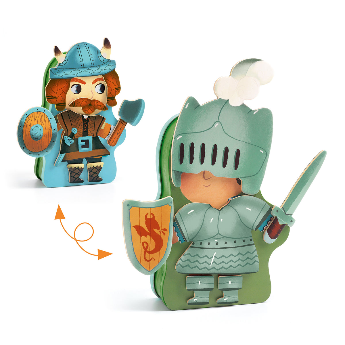 מגנטים בקופסת מתכת - דמויות