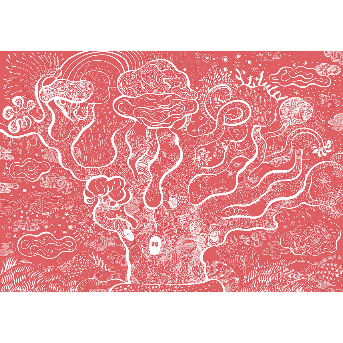 פאזל וויזי קסם בתמונה 100 חלקים- עץ מכושף Default Title