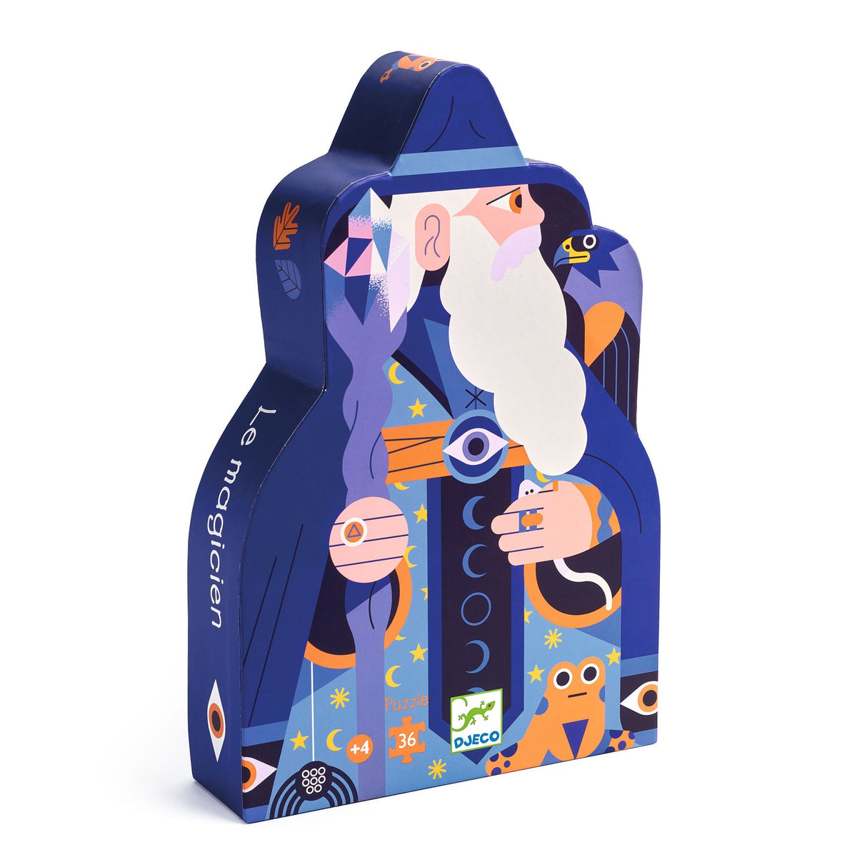 פאזל 36 חלקים - הקוסם ושרביט הקריסטלים Default Title