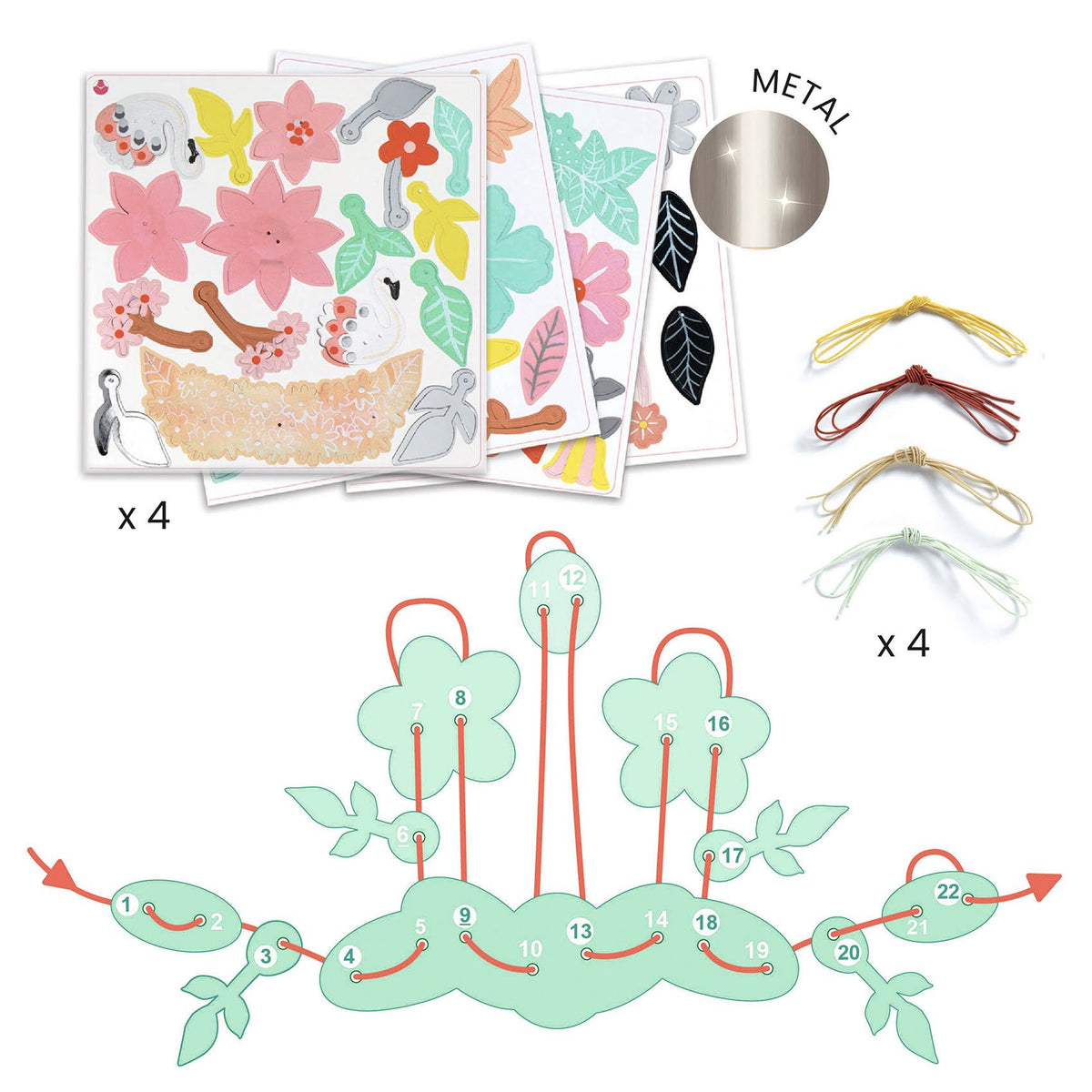 יצירה DIY - שרשראות וצמידים כיף צבעוני Default Title