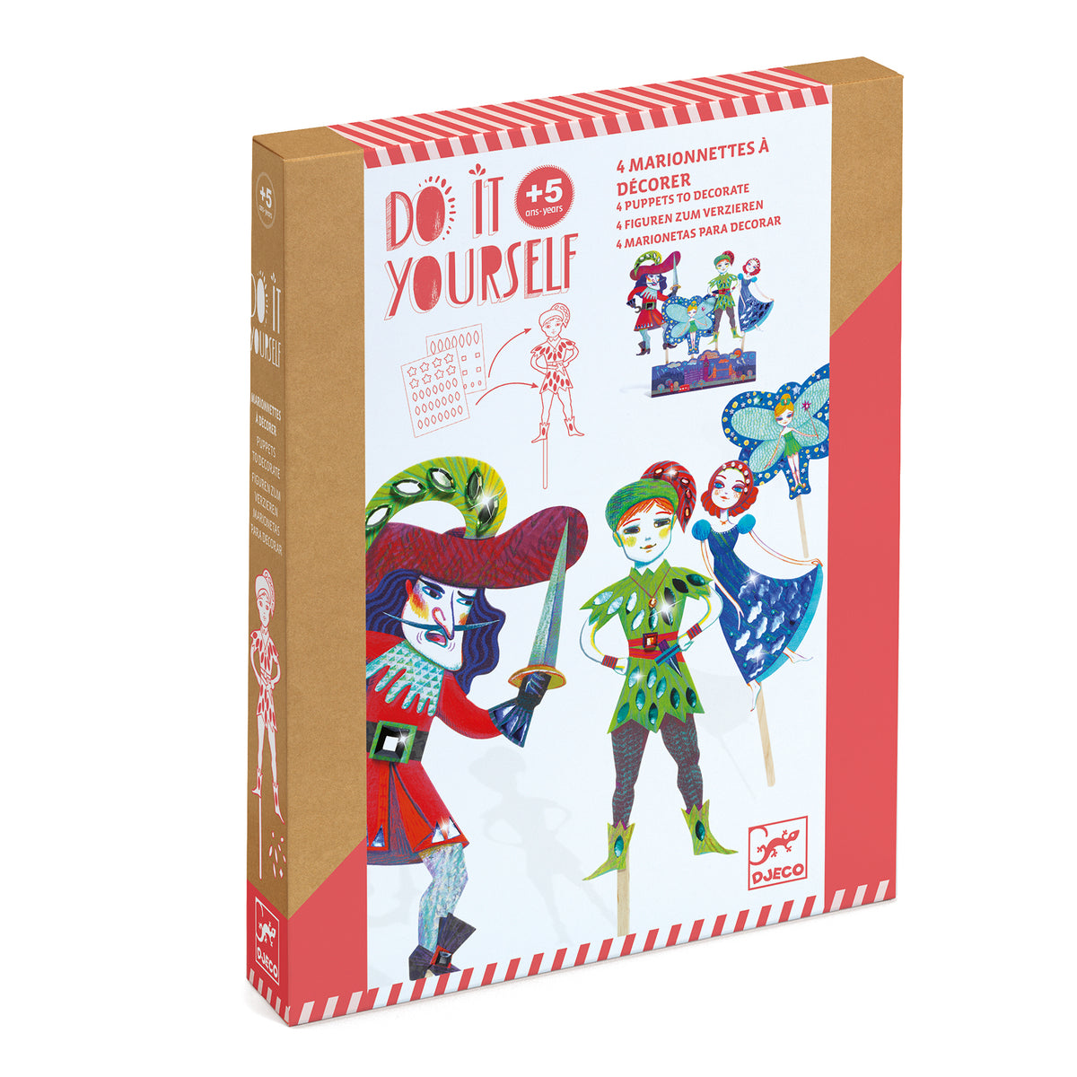 יצירה DIY - אגדות בדמויות פיטר פן