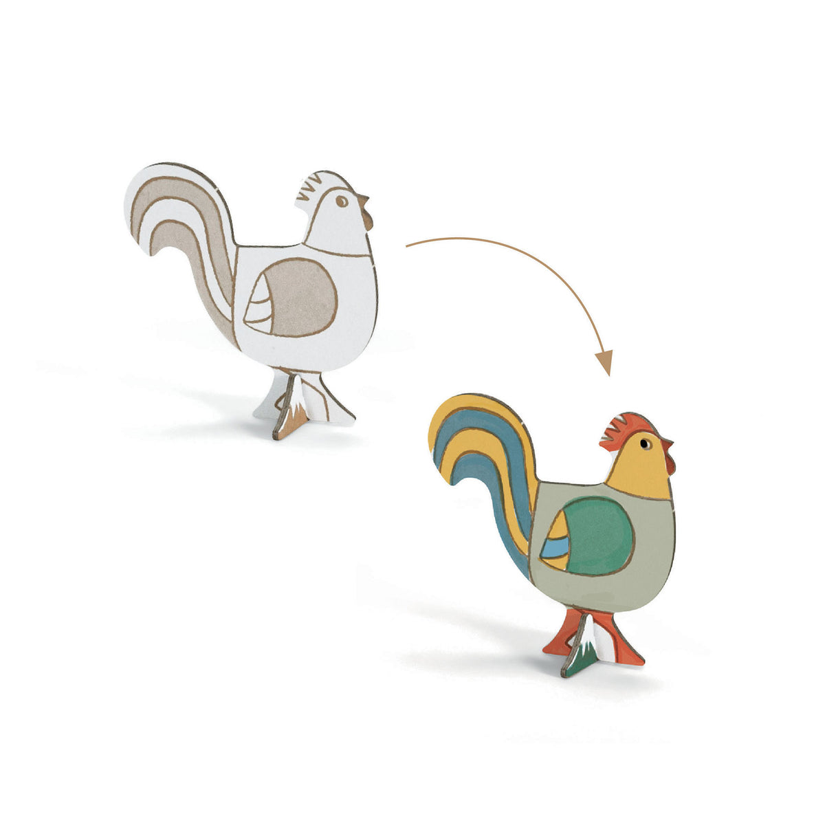 יצירה DIY - חיות החווה Default Title