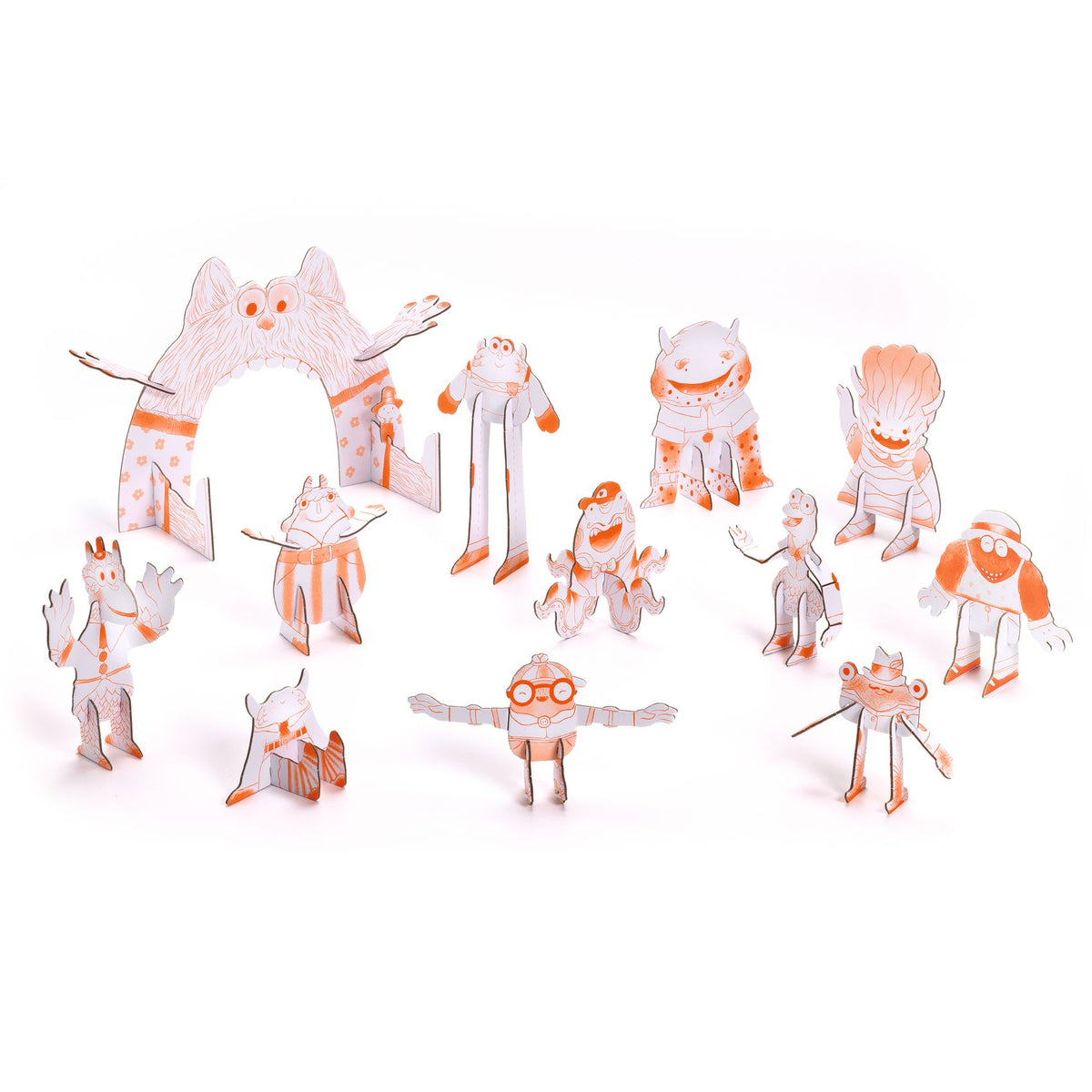 יצירה DIY -  קבוצת  מפלצולה Default Title