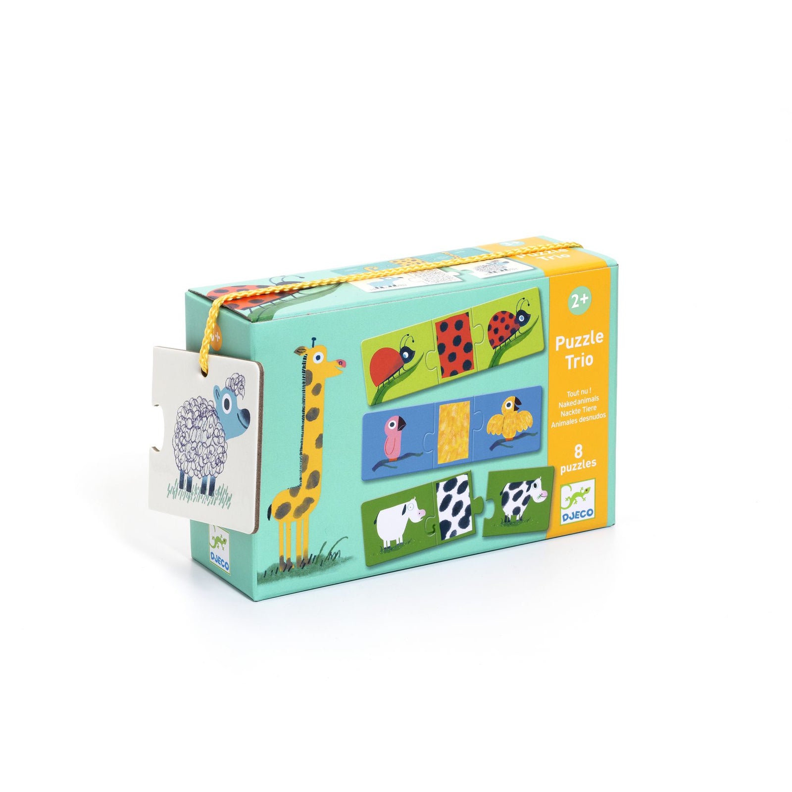 פאזל טריו - חיות מתלבשות