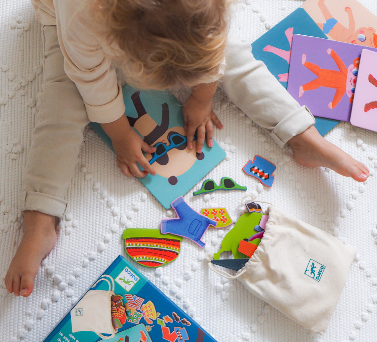 בינגו מישוש - מתלבשים