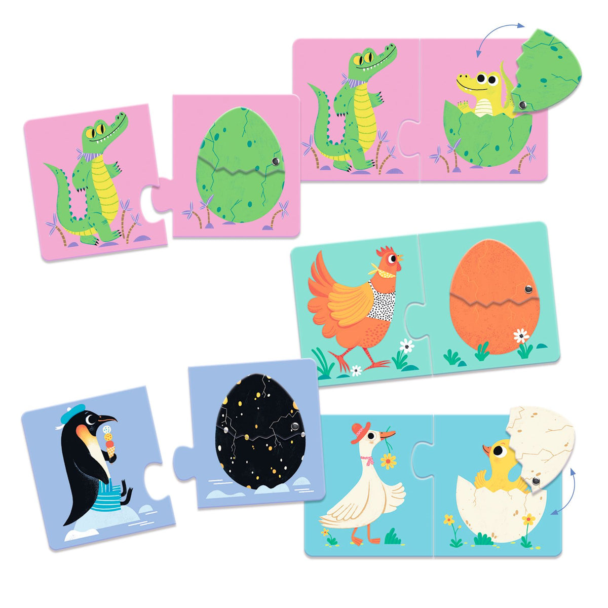 פאזל דואו - חיות מטילות Default Title