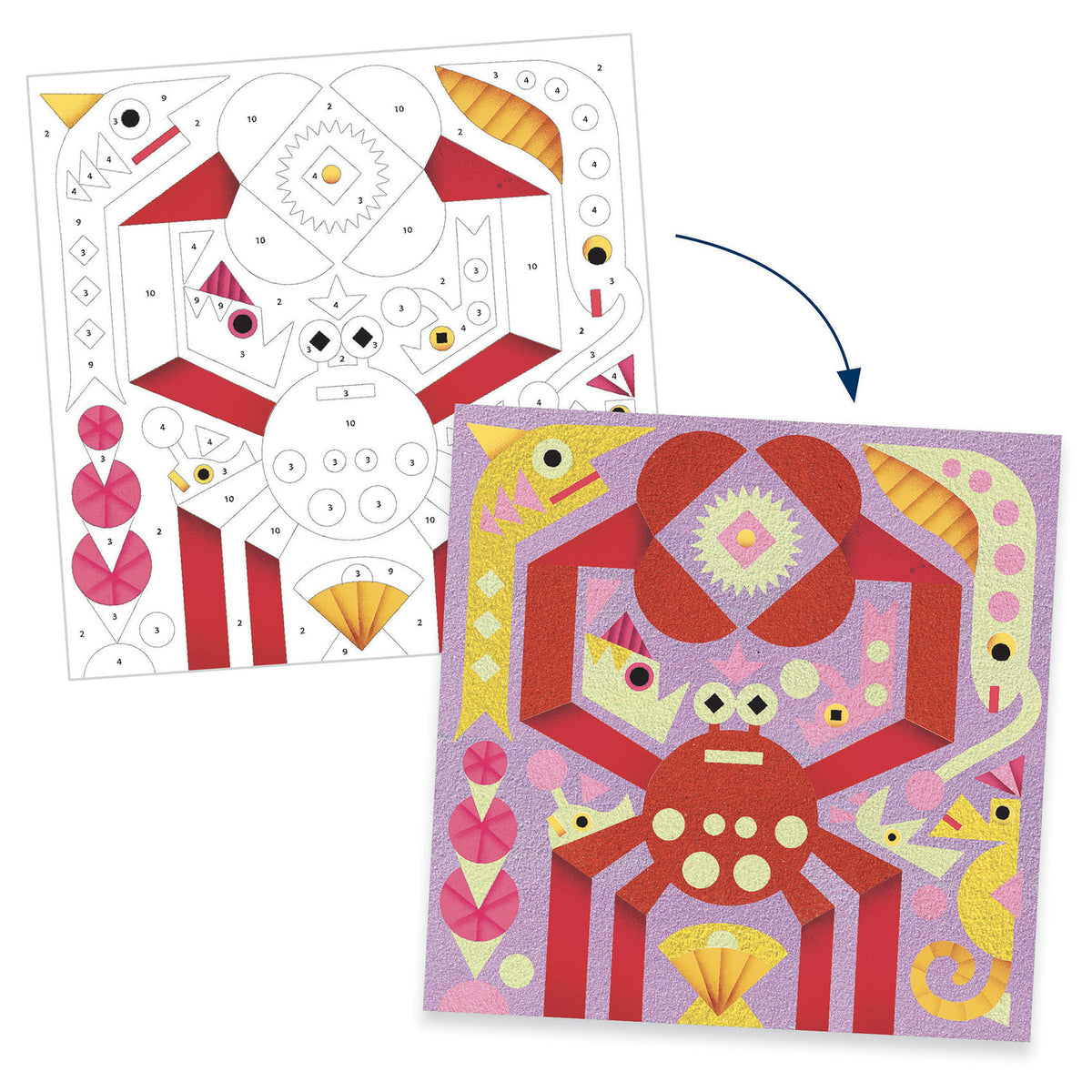 יצירה - חול זוהר נצנוצים ימיים Default Title